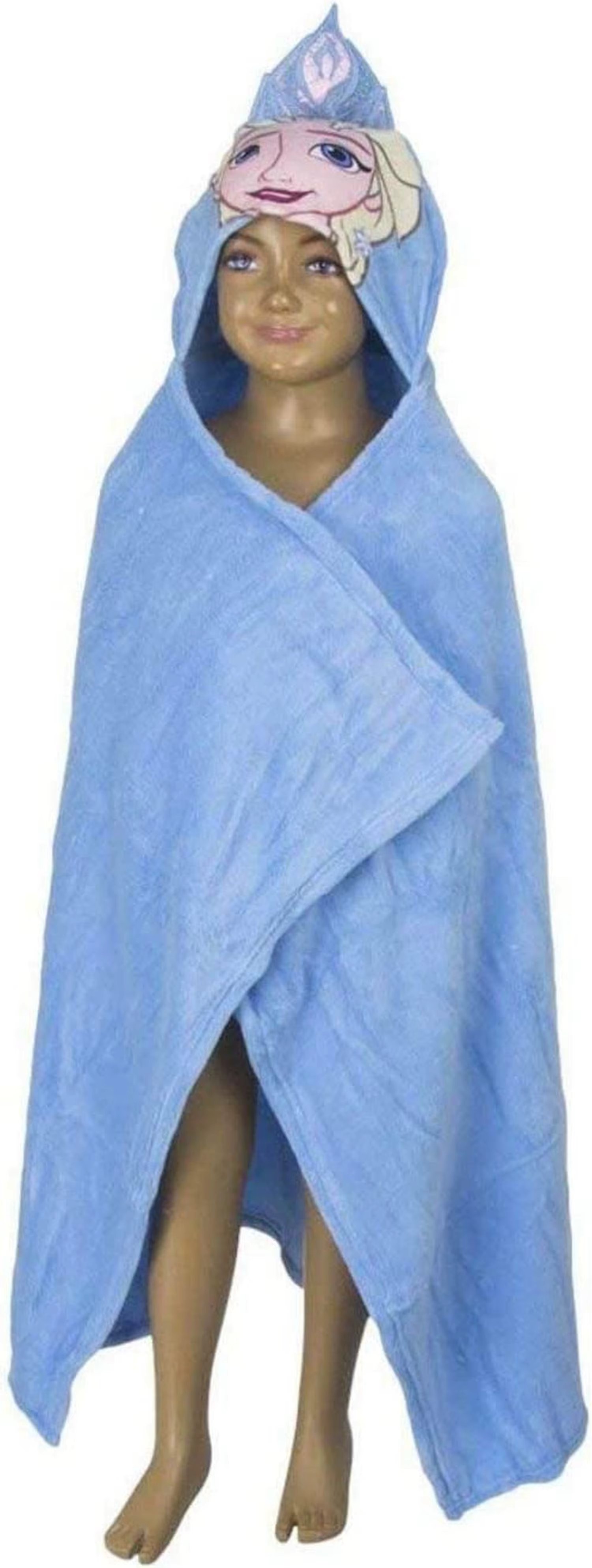 Blue Coral blanket Elsa Frozen hooded 80x120 cm textile accessories children collectible