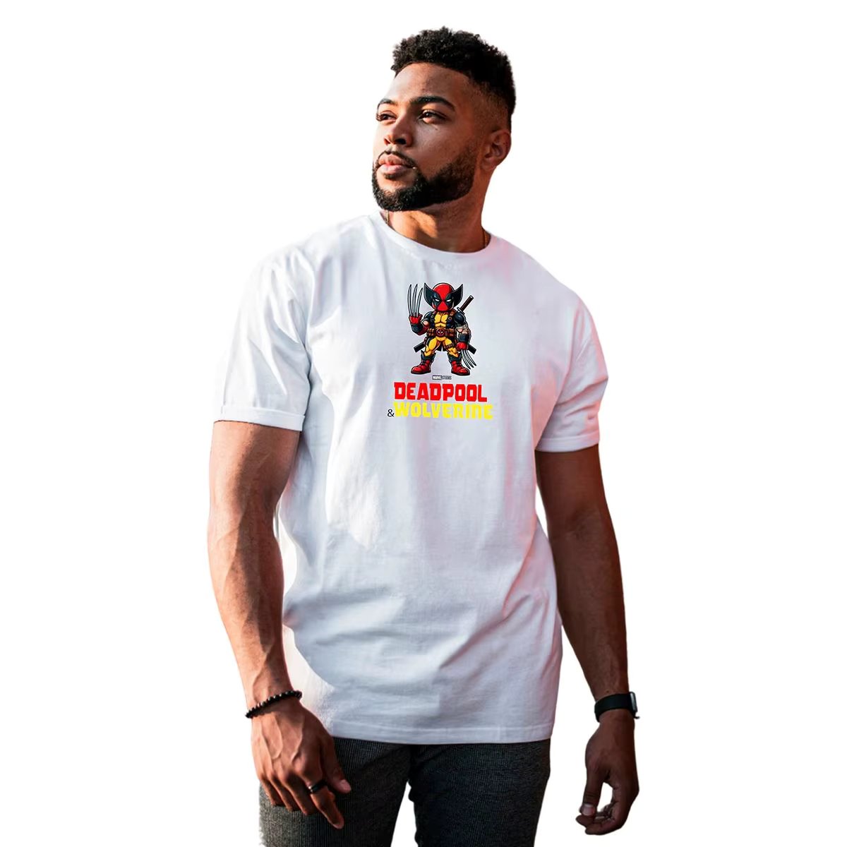 Summer Summer Summer Summer Deadpool Wolverine Fusion Basic Streetwear