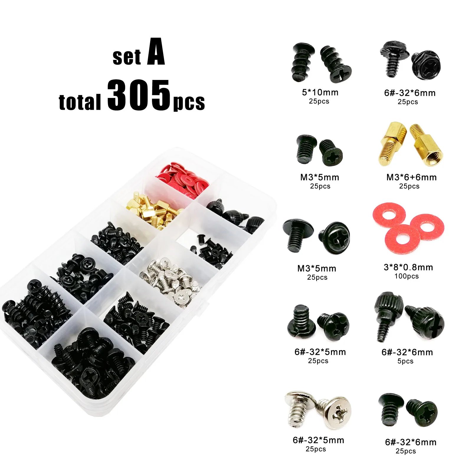 set A 305pcs