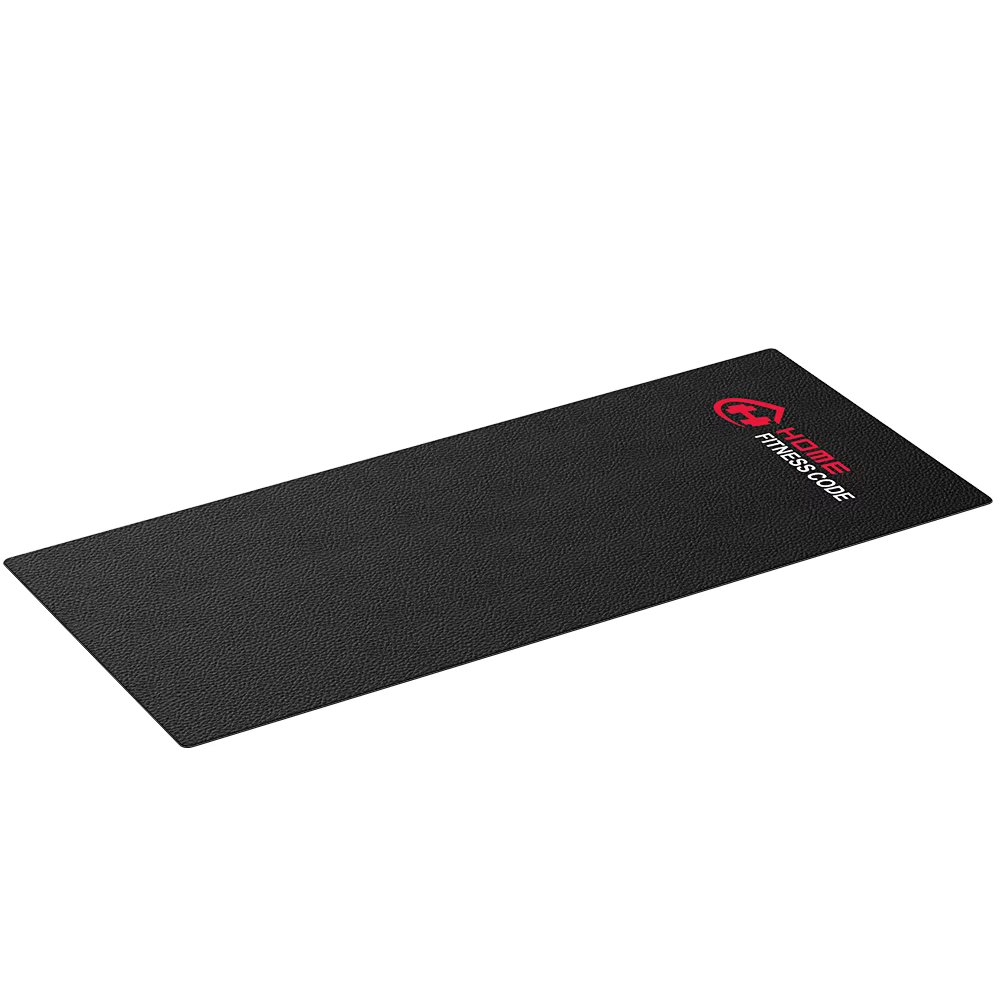 Naspaluro Treadmill Mat Exercise Equipment Mat Heavy-Duty Protective Floor Mat for Under Stationary Bike Spin Bike Fitness