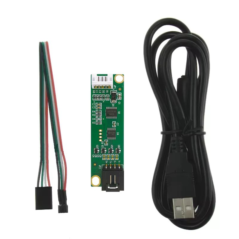 4-Wire Small Interface For Resistive Touch Glass Digitizer Panel USB Controller Board Card Kit