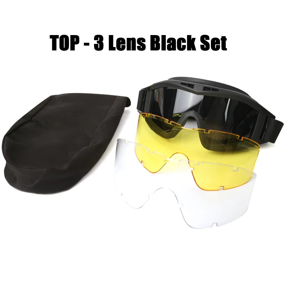 3 Lens Black