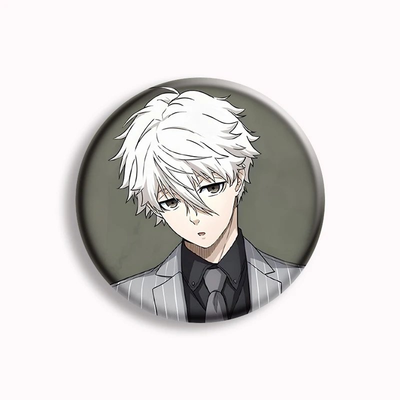 Summer Anime Blue Lock Football Button Pin Bachira Isagi Seishiro Nagi Chigiri Hyoma Cartoon Brooch Badge Bag Accessories