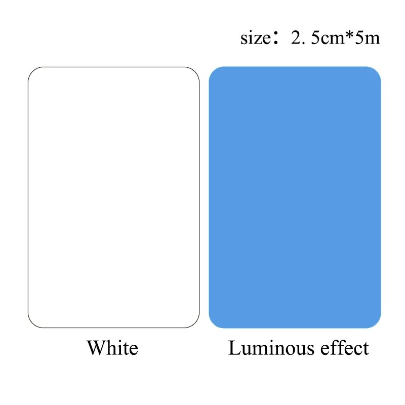 White Blue-2.5CM
