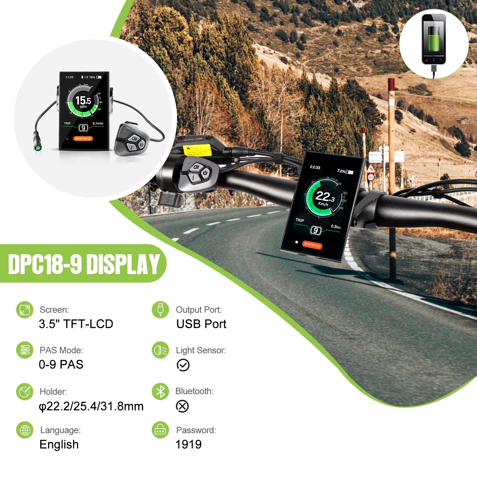 BAFANG DPC18