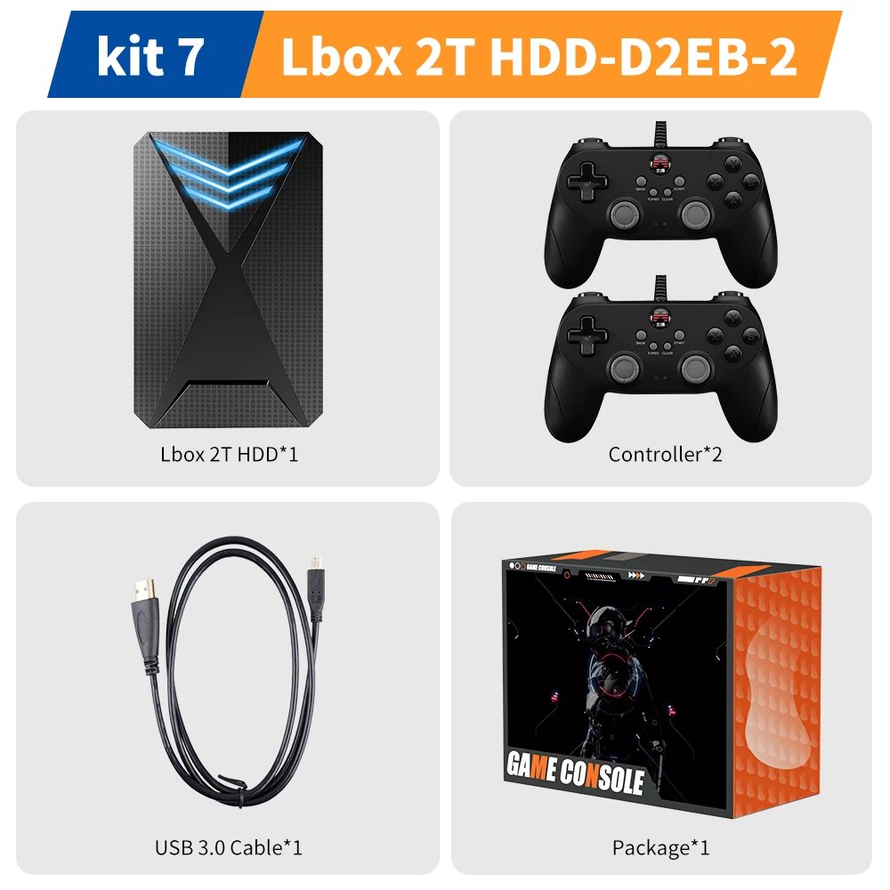 Lbox 2TB HDD-BTB-2