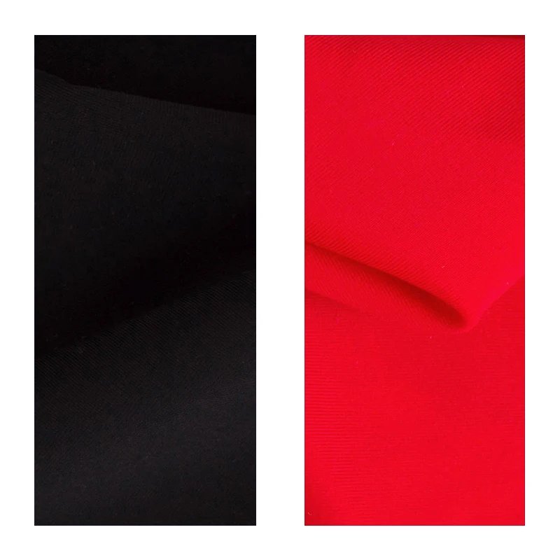 black red