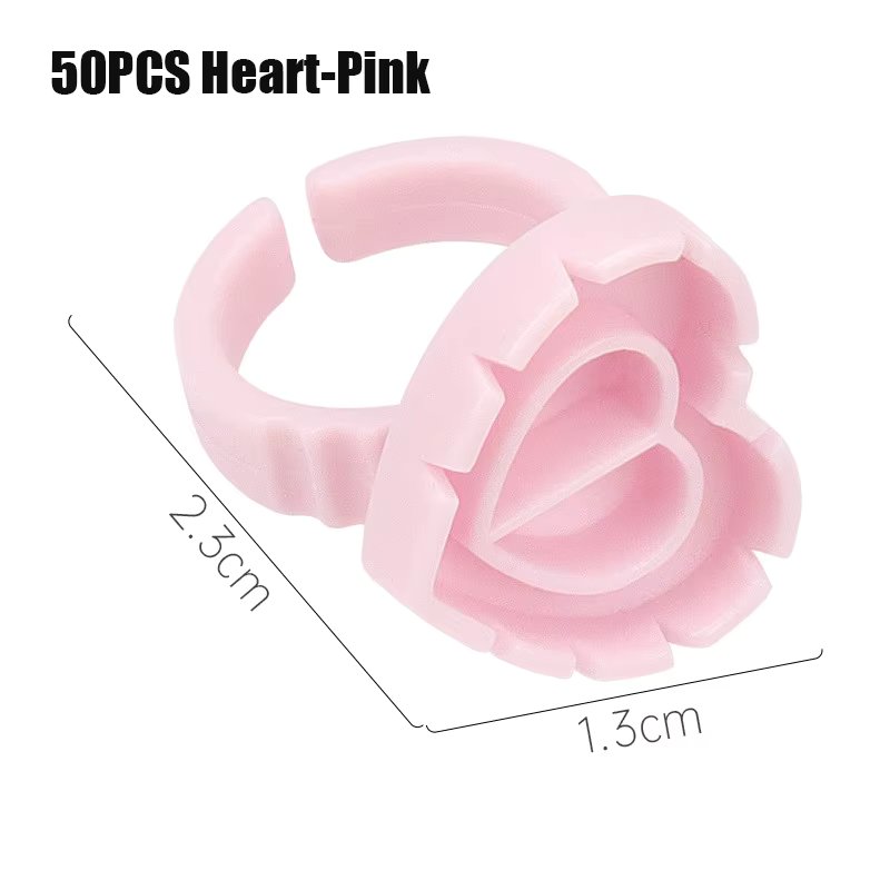 50P Heart-Pink
