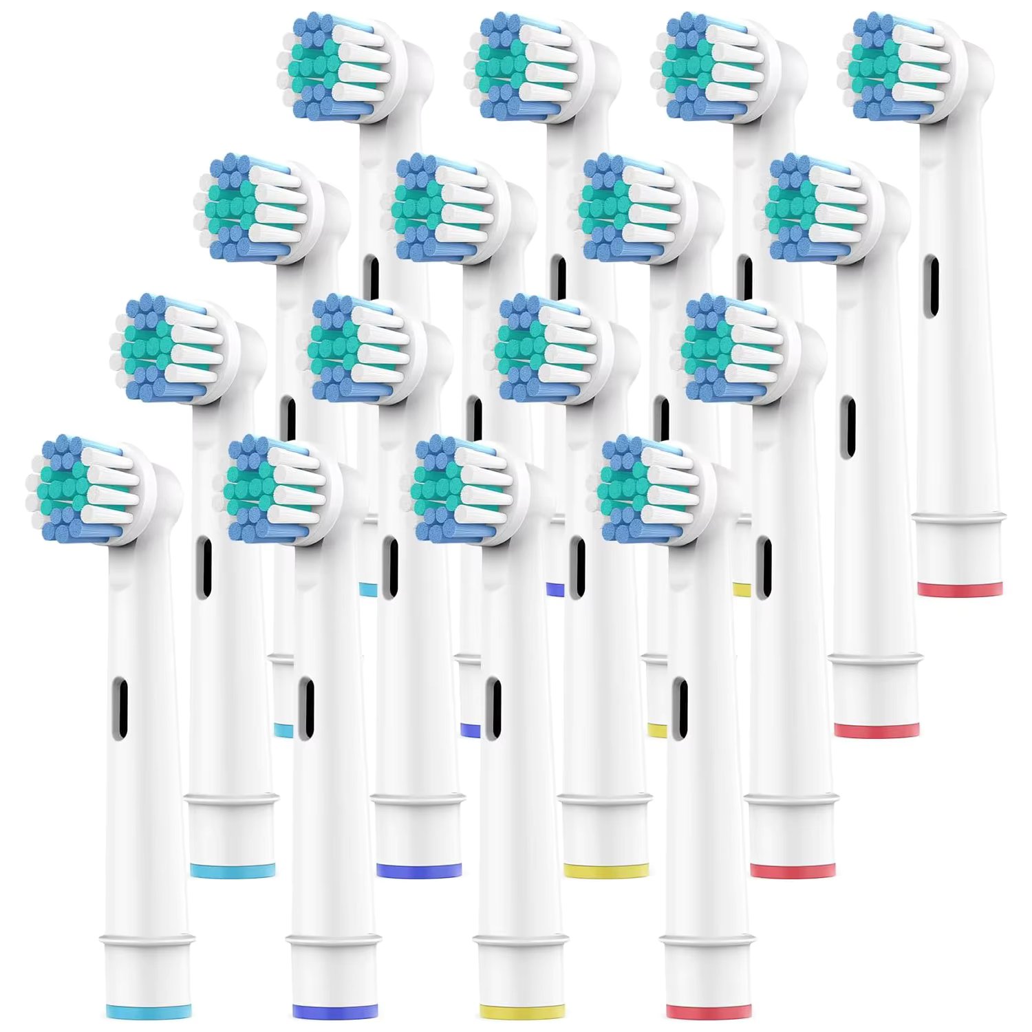 16pcs White