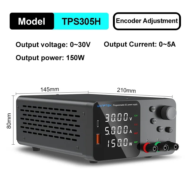 30V 5A Black