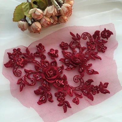 Wine red 4PCS