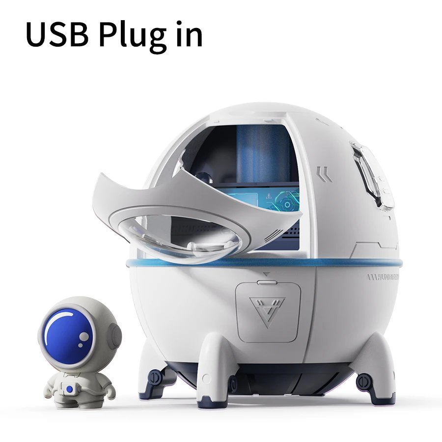 white USB plug in