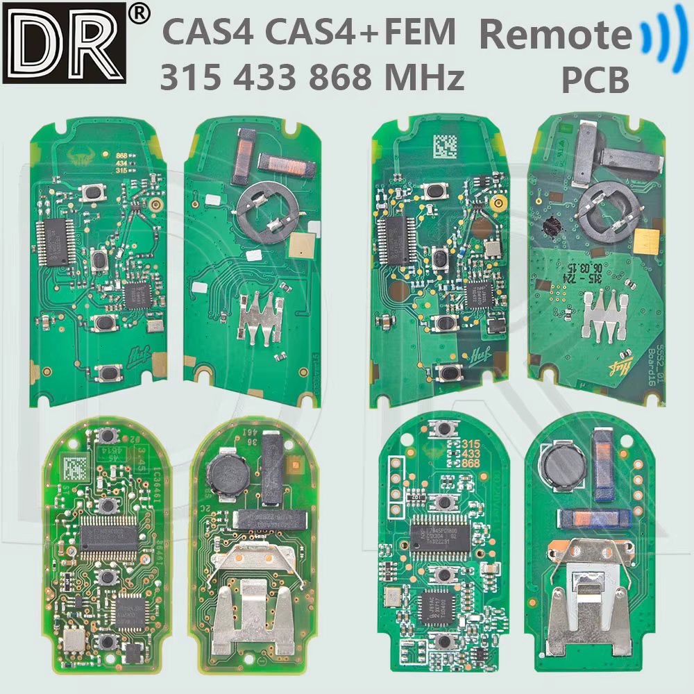 DR CAS4 CAS4+ FEM BDC ID49 PCF7945P/PCF7953P Chip 315/433.9/868MHz Car Remote Key Aftermarket/OEM PCB For BMW 1 3 5 7 Series