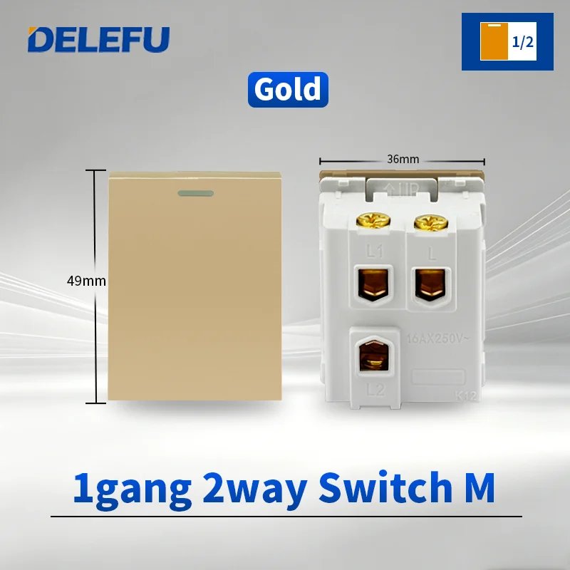 1gang 2way Switch M