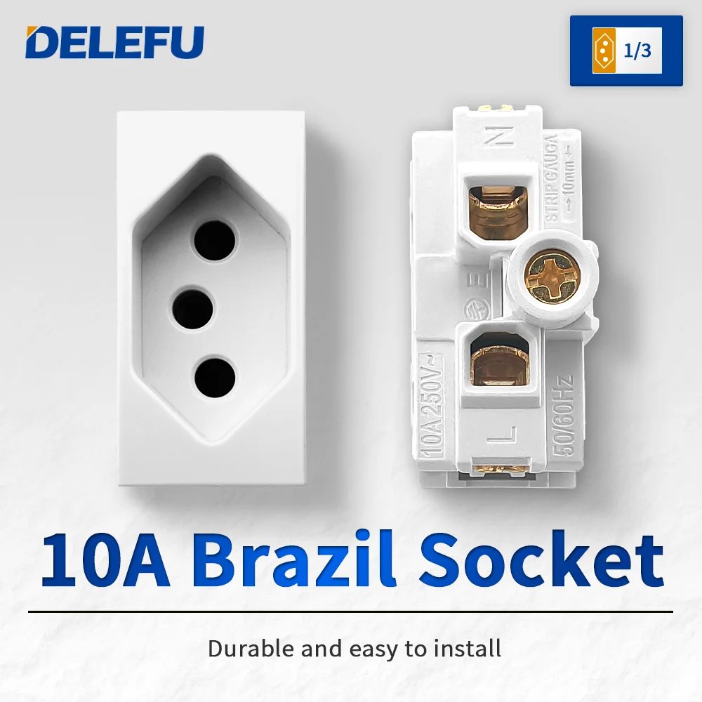 10A Brazil socket