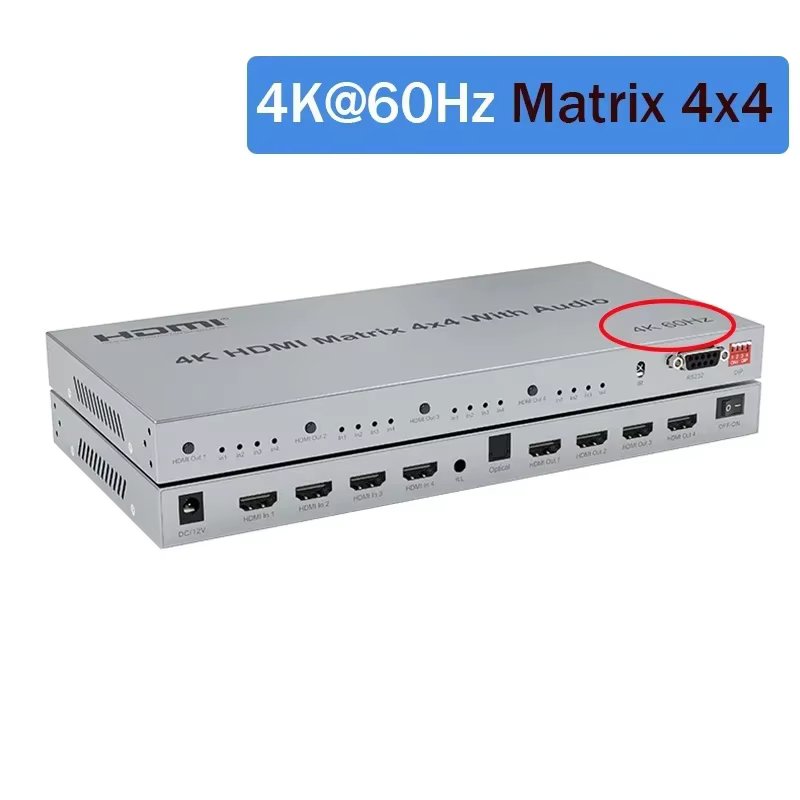 4K 60Hz Matrix 4x4