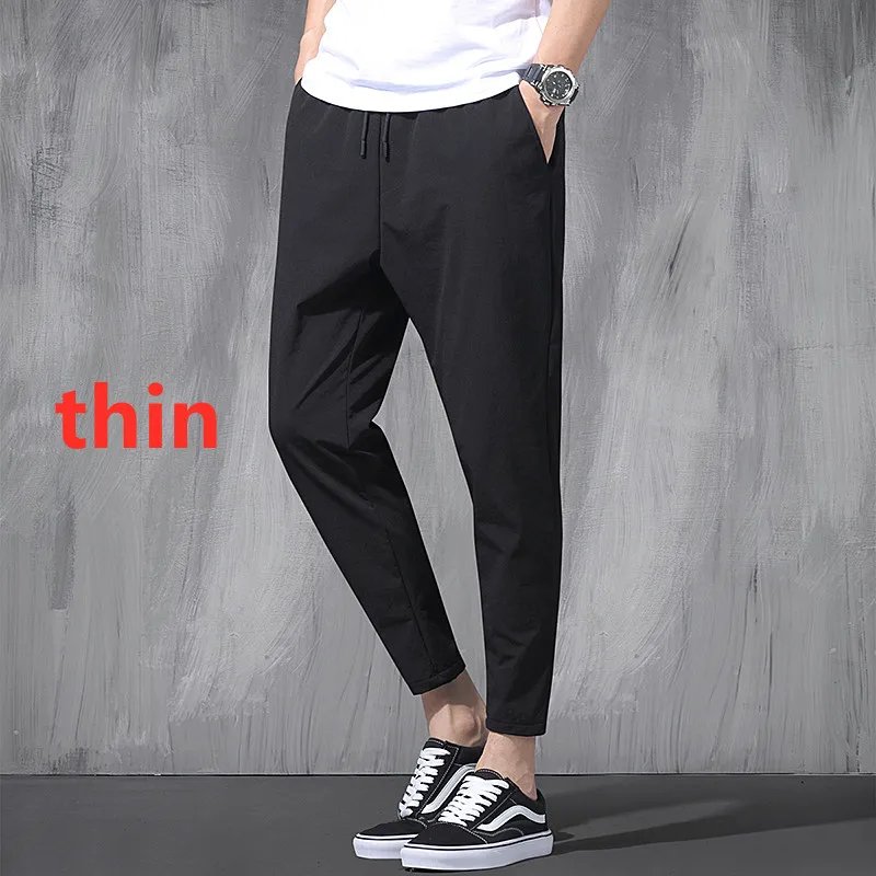 thin black