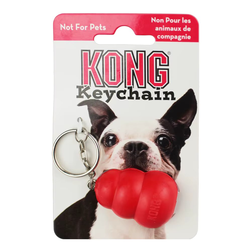 Classic KONG Natural Rubber Key Ring  (Not For Pets)