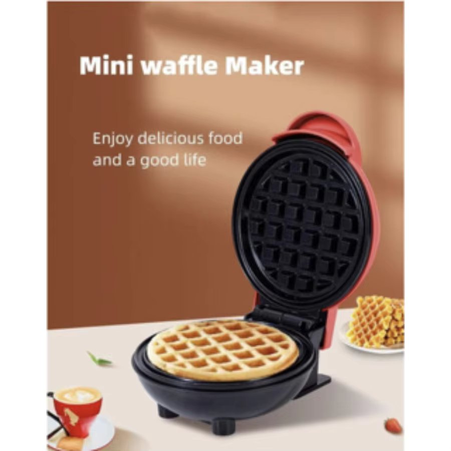 110V Electric Waffle Machine For Making Small Portable Waffle Quiche/Oven/Eggette Maker Mini Iron