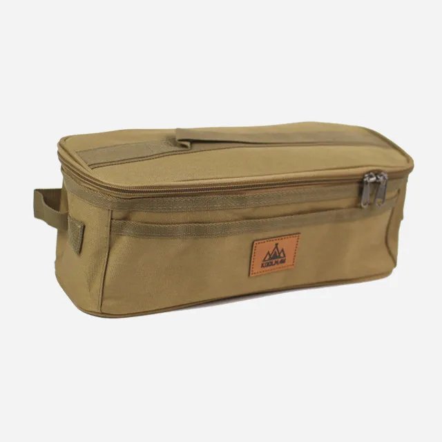 Kitchen Tool Camping Bag - Golden Brown