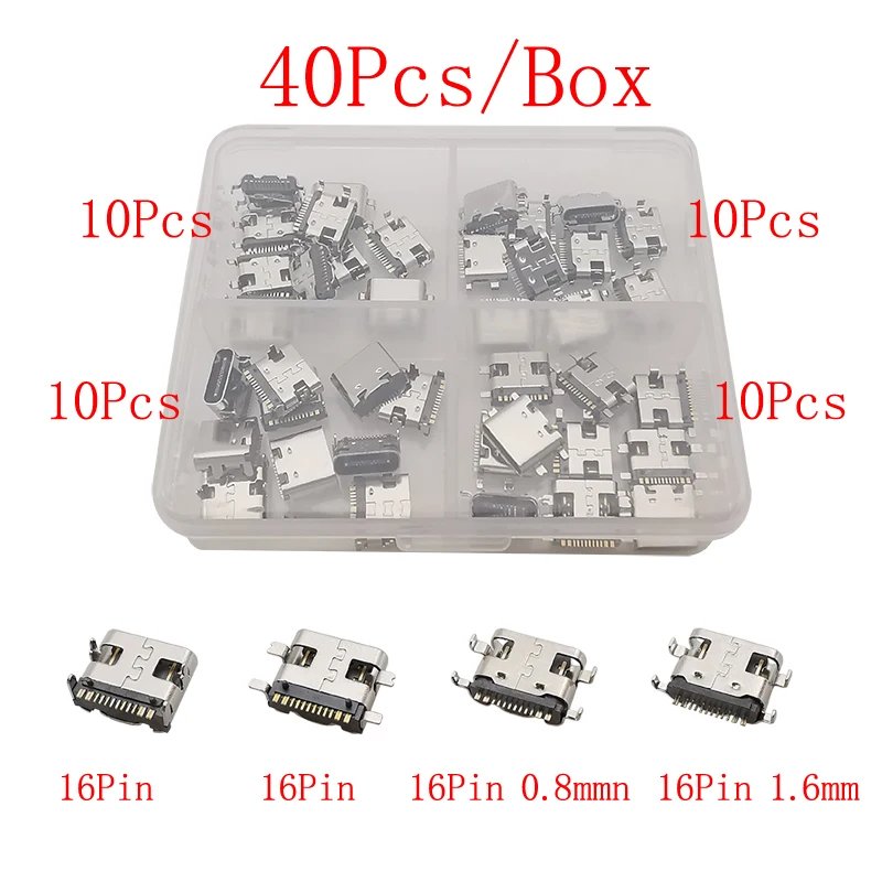 40Pcs 16Pin