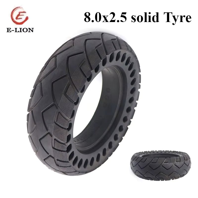 8 inch 8.0x2.5 solid wheel tire 200x60 for Electric scooter puncture proof explosion-proof