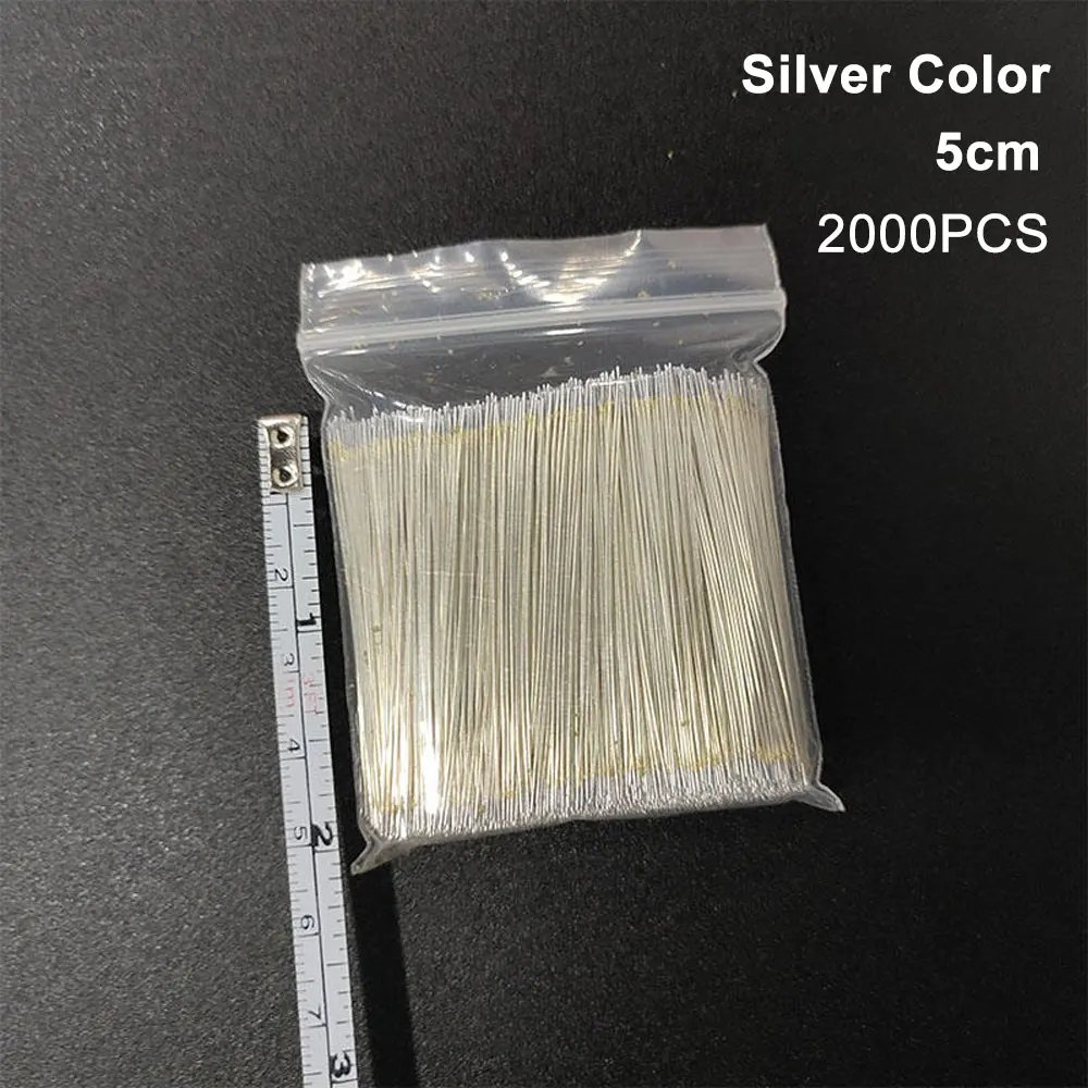 2000PCS Silver 5cm