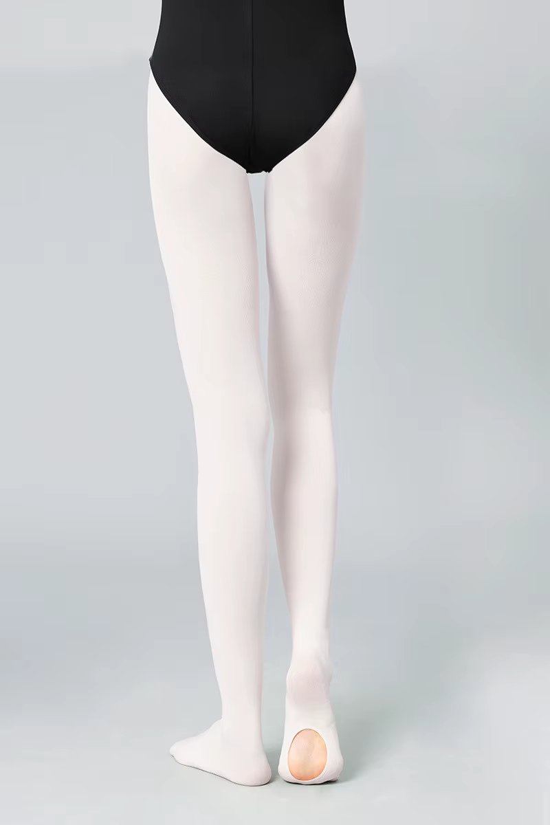 Ballet Woman Tights Ballet Core Professional White Ninth Pantyhose Convertible Dance Socks Stirrup Tights Dance Outfit For Kid