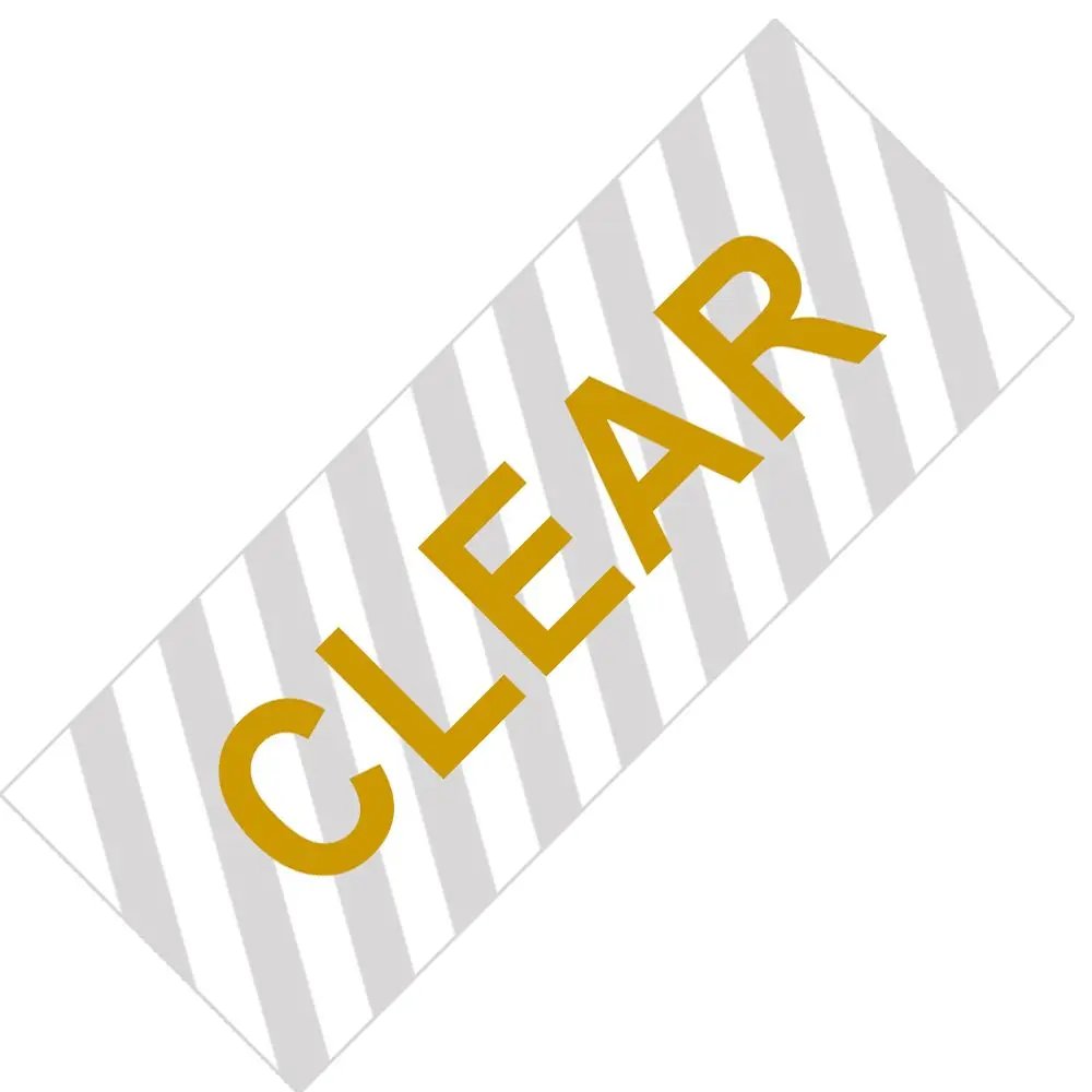 Gold on Clear