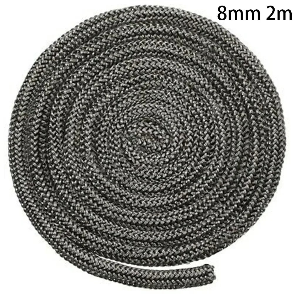 8mm 2 Meters Black