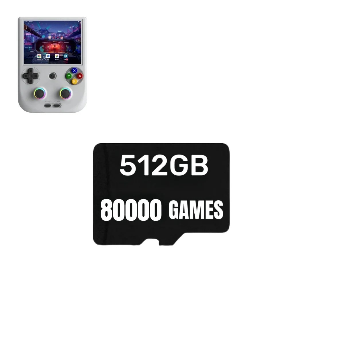 512G 80000 GAMES