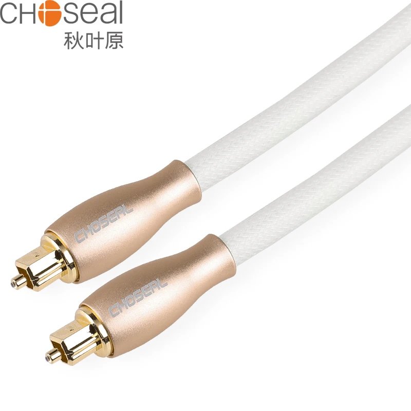 CHOSEAL Digital Optical Audio Toslink Cable Fiber Optic Male to Male Cord for Home Theater Sound Bar TV PS4, Xbox, Playstatio