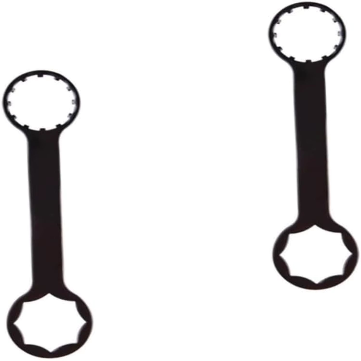 High-Quality, Sturdy, and Durable Essential 2Pcs Alloy Chain Bike Front Fork Repair Spanner and Crankset Puller - Heavy Duty Too