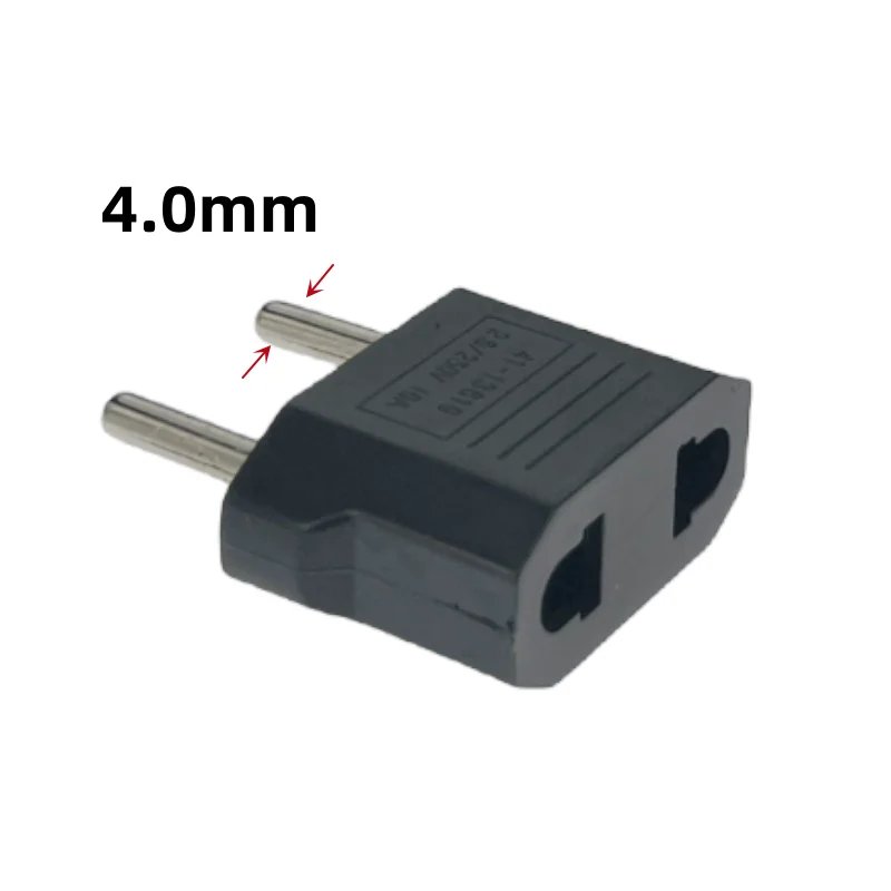 Black EU 4.0MM 6A