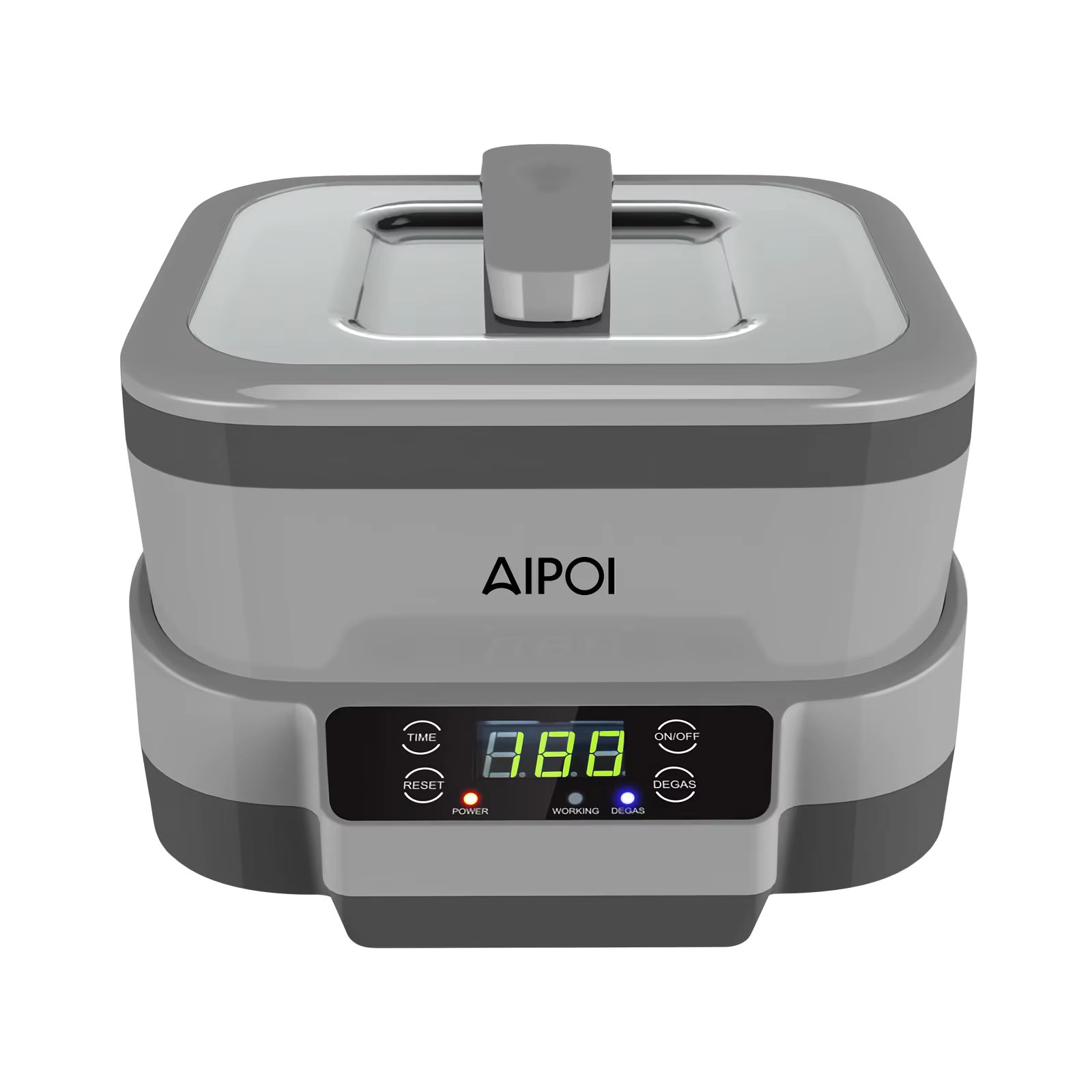AIPOI Ultrasonic Cleaner Jewelry Watch Glasses Ring Ultrasound Cleaning Bath Machine