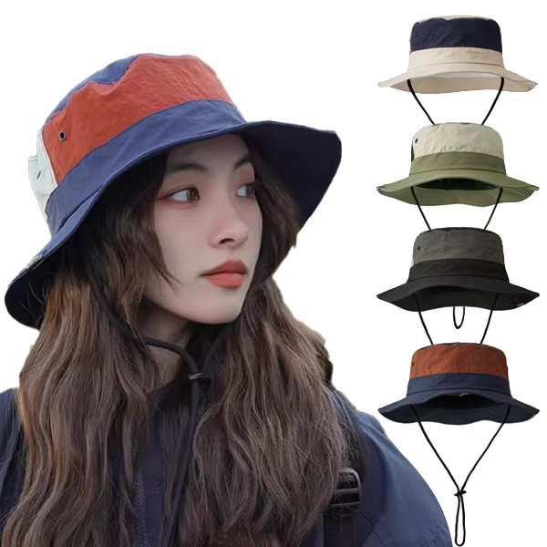 Bungage Women Climbing Hat UV-protection Sunshade waterproof Fishing Camping