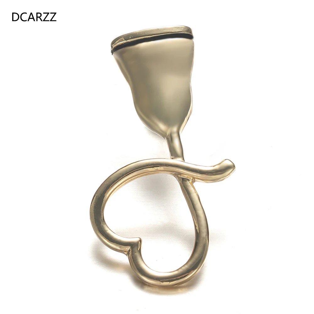 DCARZZ Ultrasonic Wand Pin Badge Silver Plated Brooches Medical Nurse Doctor Hijab Pins Punk Jewelry Women Accessories Gift