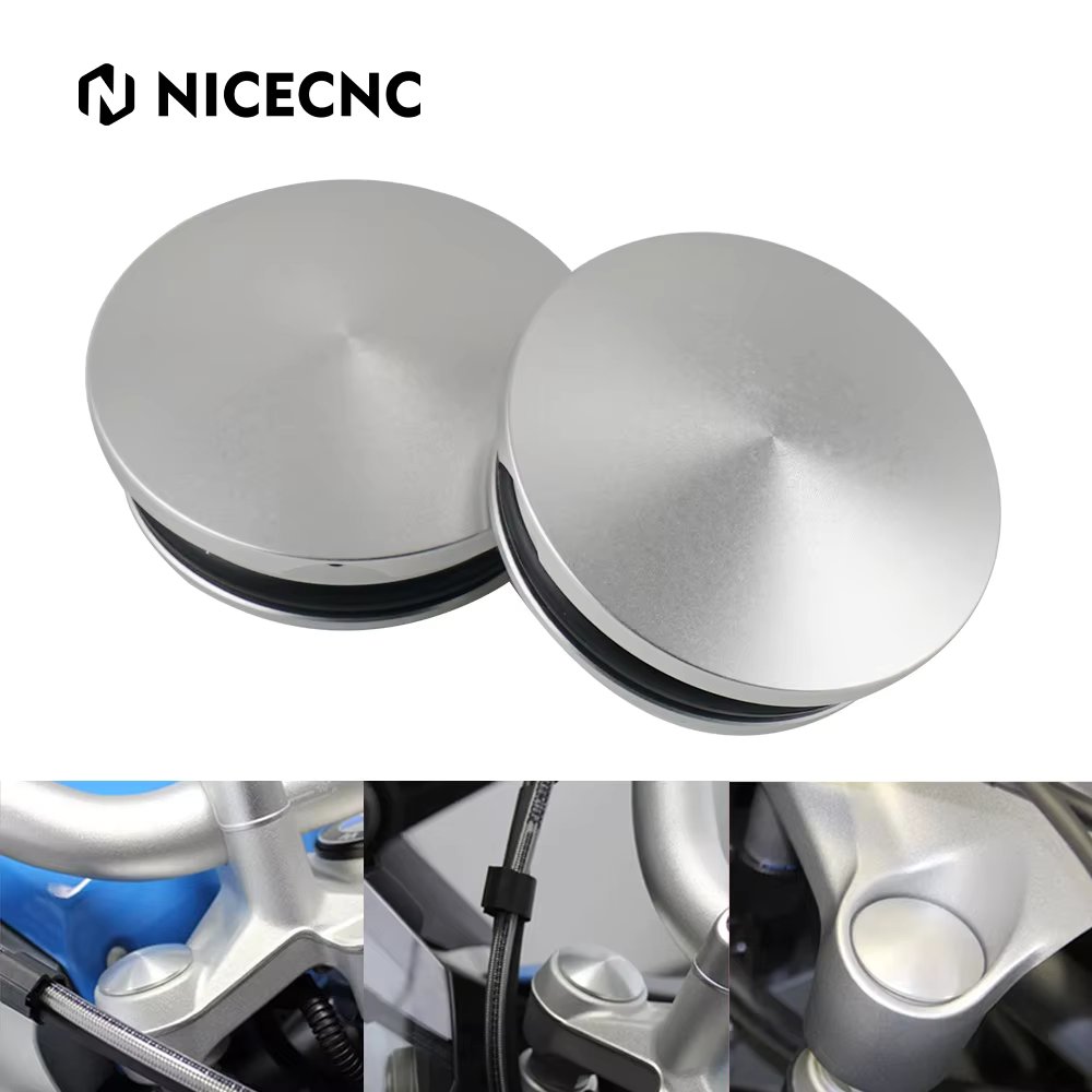 Motorcycle Front Fork Top Tube Cover Set Replacement For BMW R1100GS R1150GS R1200GS R1150R R1200R R1250GS R850 R850R R850GS