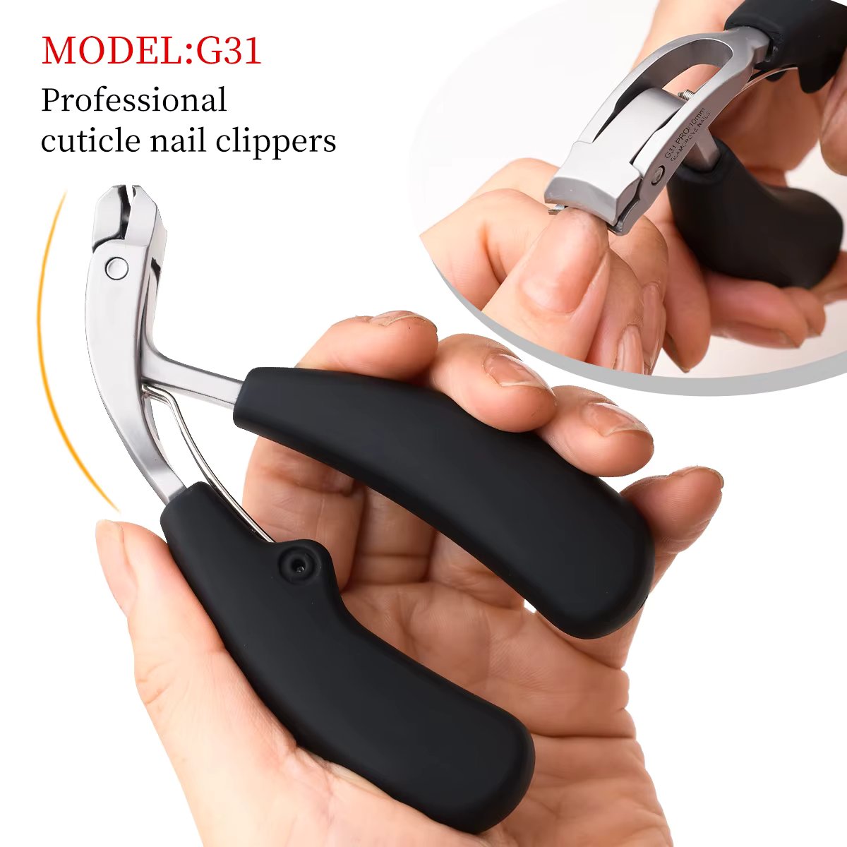 Curved nail clippers with large opening three times anti-splash storage Nail clippers for the elderly thick toenails Heavy duty