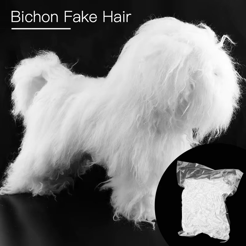 Bichon fake hair