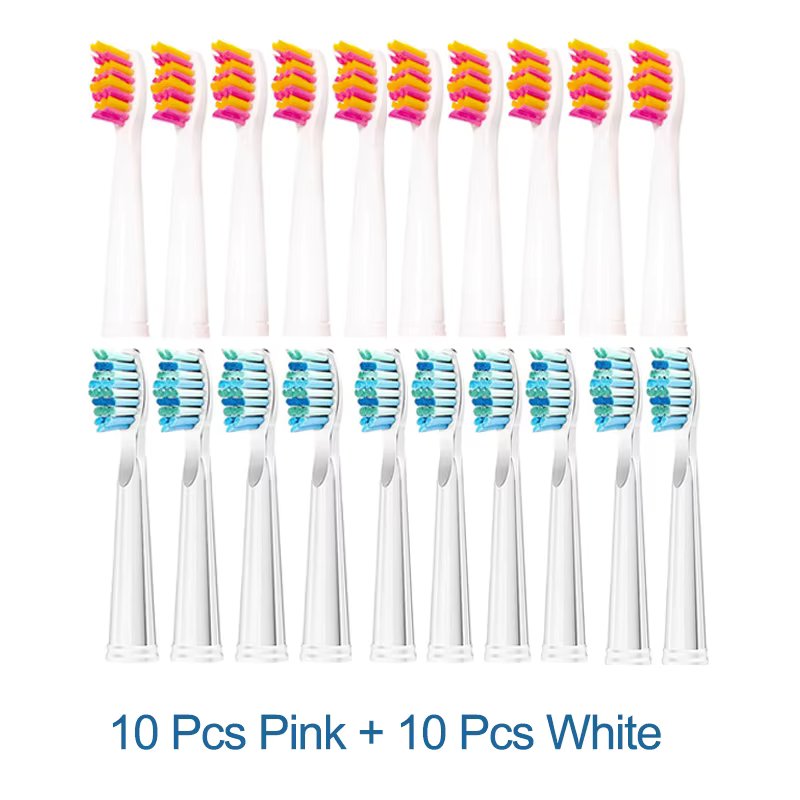 10 White 10 Pink