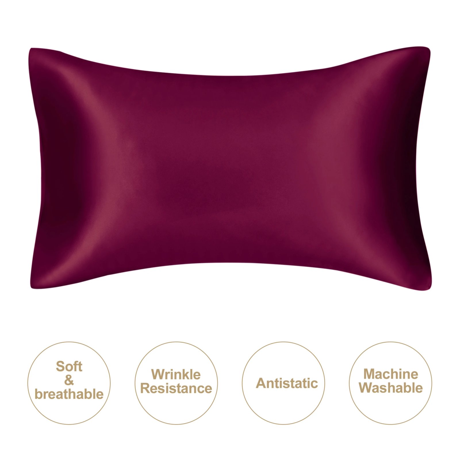 1PC Burgundy