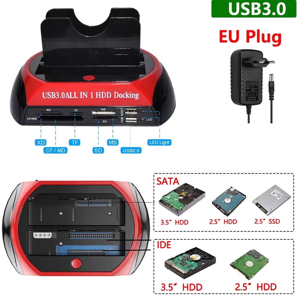EU Plug USB 3.0