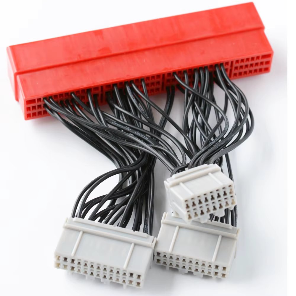 OBD2A /OBD2B to OBD1 Harness Car Vehicle Replace ECU Jumper Conversion Wiring Wire Harness For Honda Accord Civic Prelude