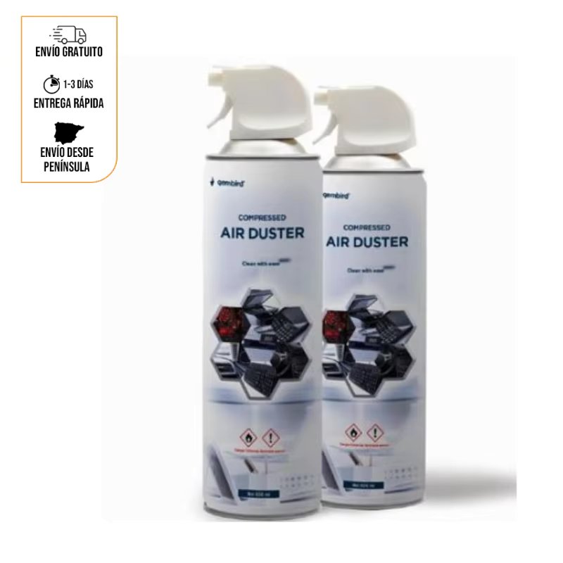 Compressed Air Spray for electronic devices 400 ML or 600 ML, formulated to clean and remove dust deposits in m