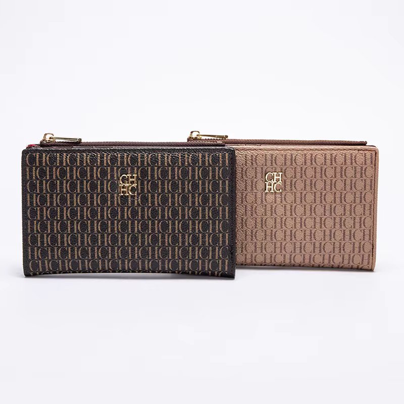 CH Cartoon Pattern Printed Wallet Tiny Portable Ladies Coin Purse Fashionable New Suitable for Many Occasions Ladies Use