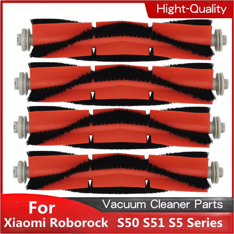 Main Brush For Xiaomi Roborock S50 S51 S5 Series Robot Vacuum Cleaner Roller Brushes Spare Parts Sweeper Replacement Accessories