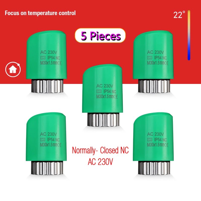 5 Pieces 230V NC