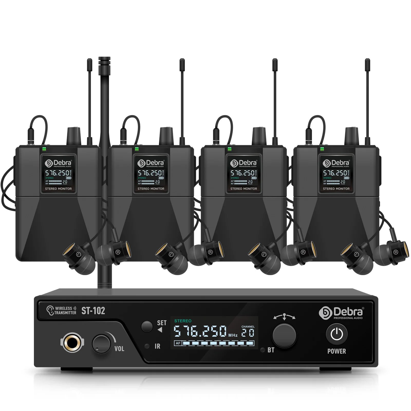 With 4 Receiver