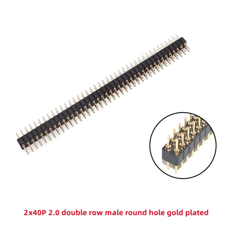2.0 2row male gold